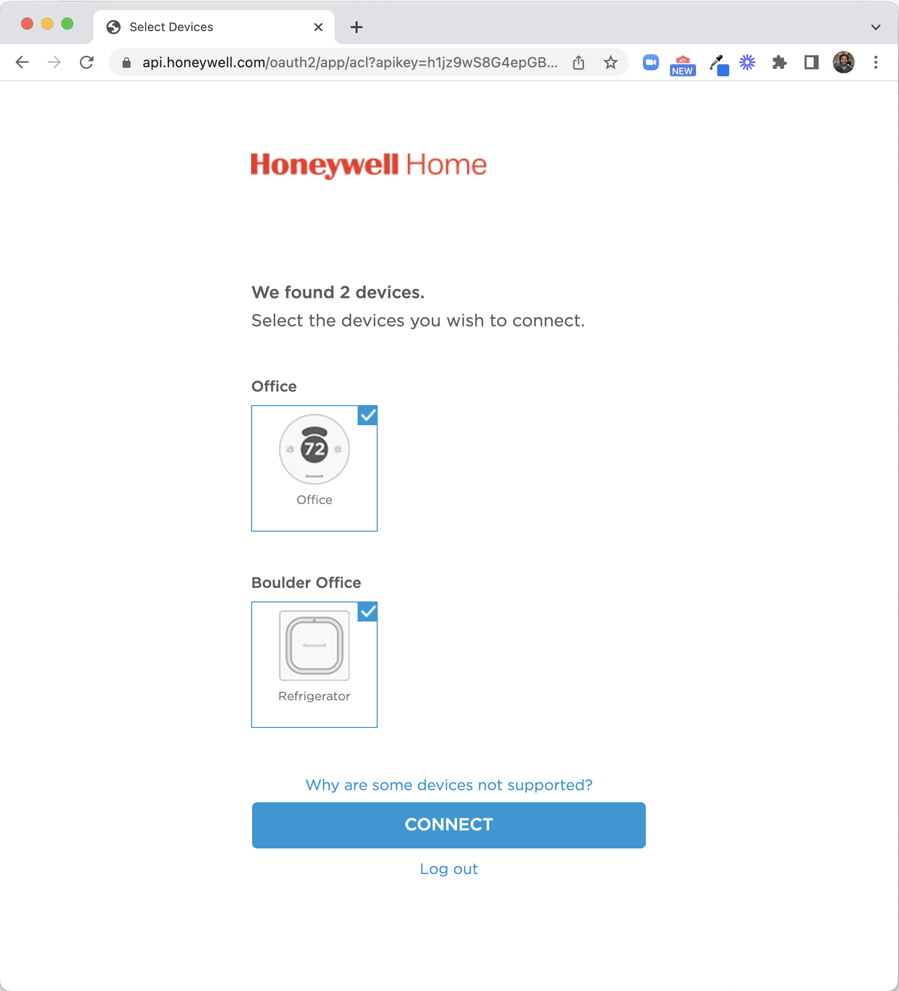 honeywell-devices-auth-list